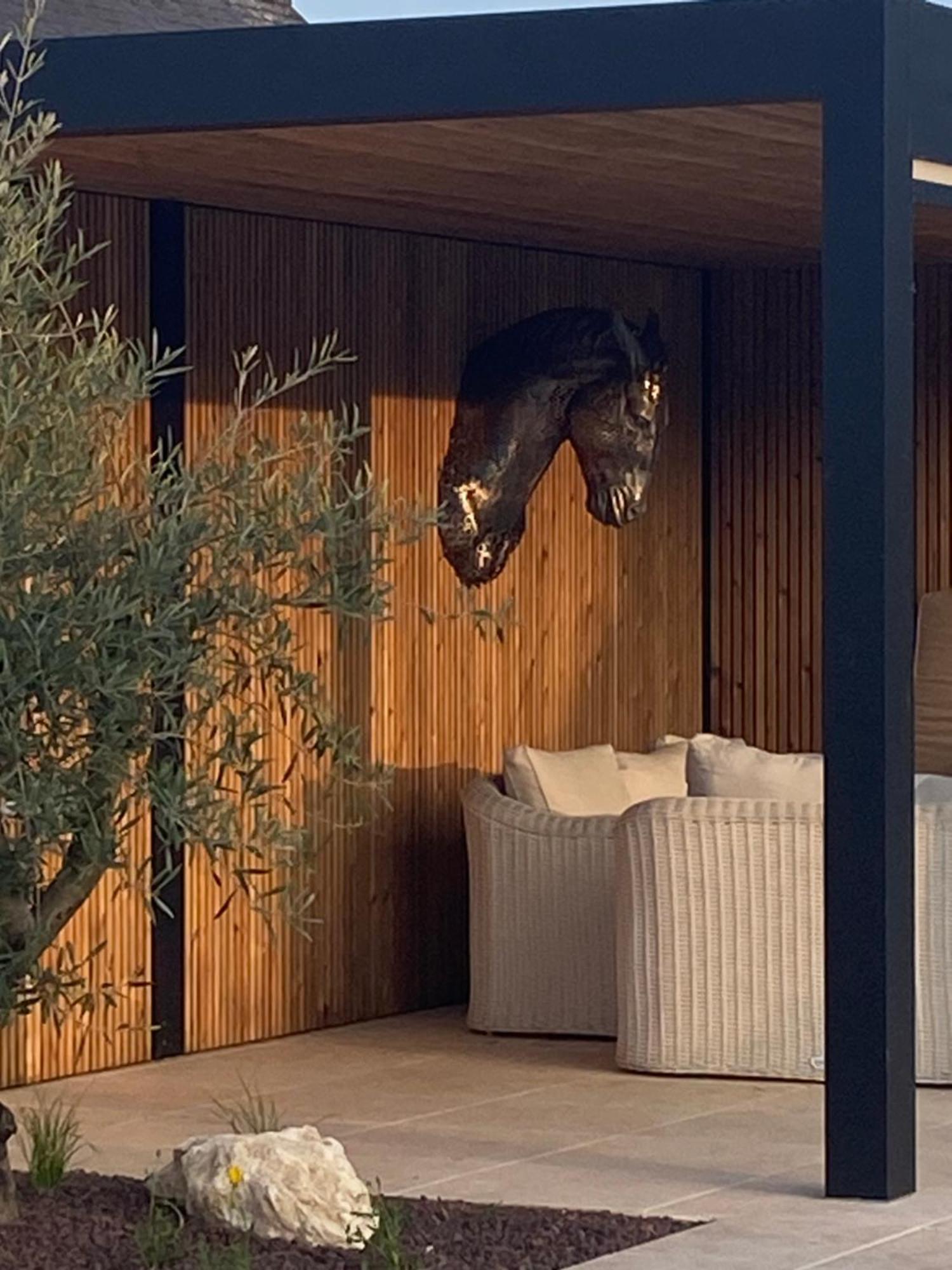 Le Cheval Bleu Hotel Larcay Exterior photo